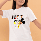 Футболка жіноча стильна з принтом біла