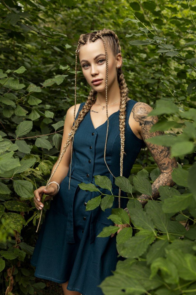 Сарафан изумрудный 'Airy' - Зображення 5