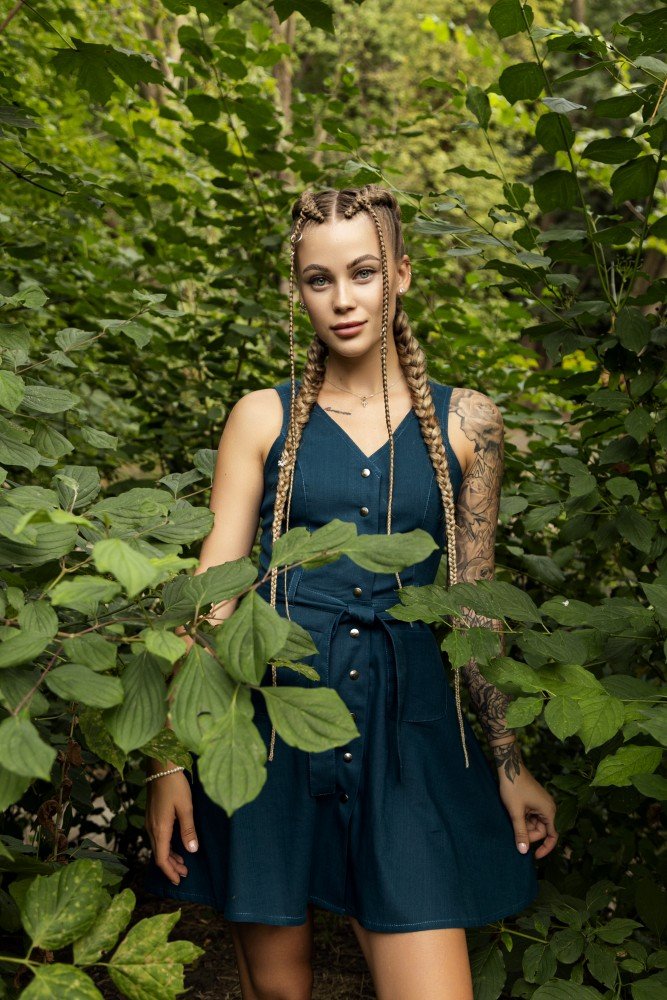 Сарафан изумрудный 'Airy' - Зображення 6