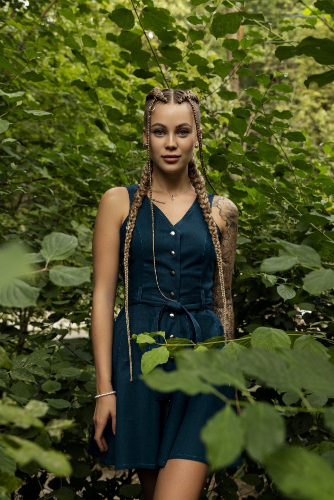 Сарафан изумрудный 'Airy' - Зображення 7