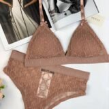 Женский комплект белья Gucci Бежевый kk030