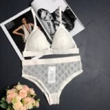 Женский комплект белья Gucci Белый kk027