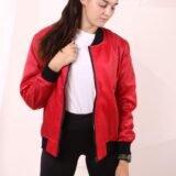 Бомбер красный с водоотталкивающими свойствами  Quest Wear