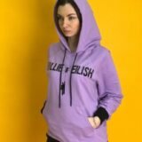 Худи 7Sins - Billie Eilish, Purple