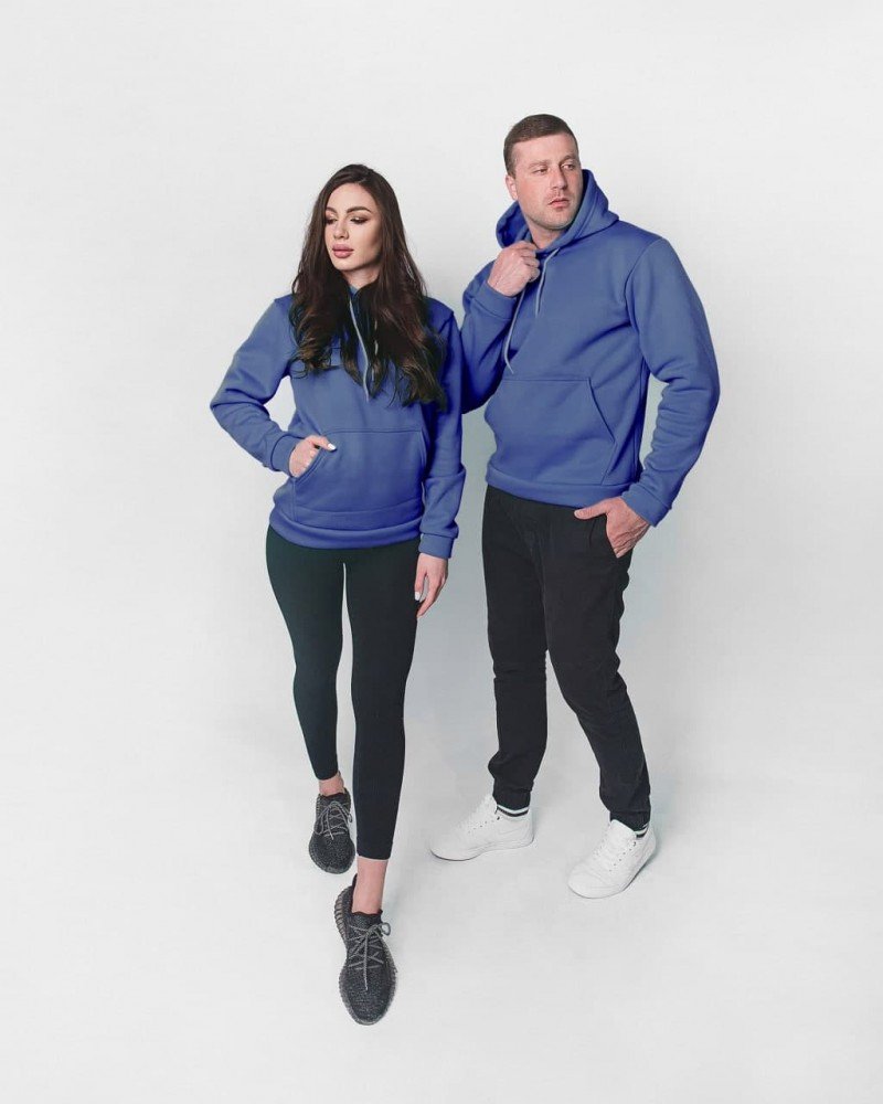 Худи+Худи Dekka Flis D63 светлый беж + джинс - Зображення 2