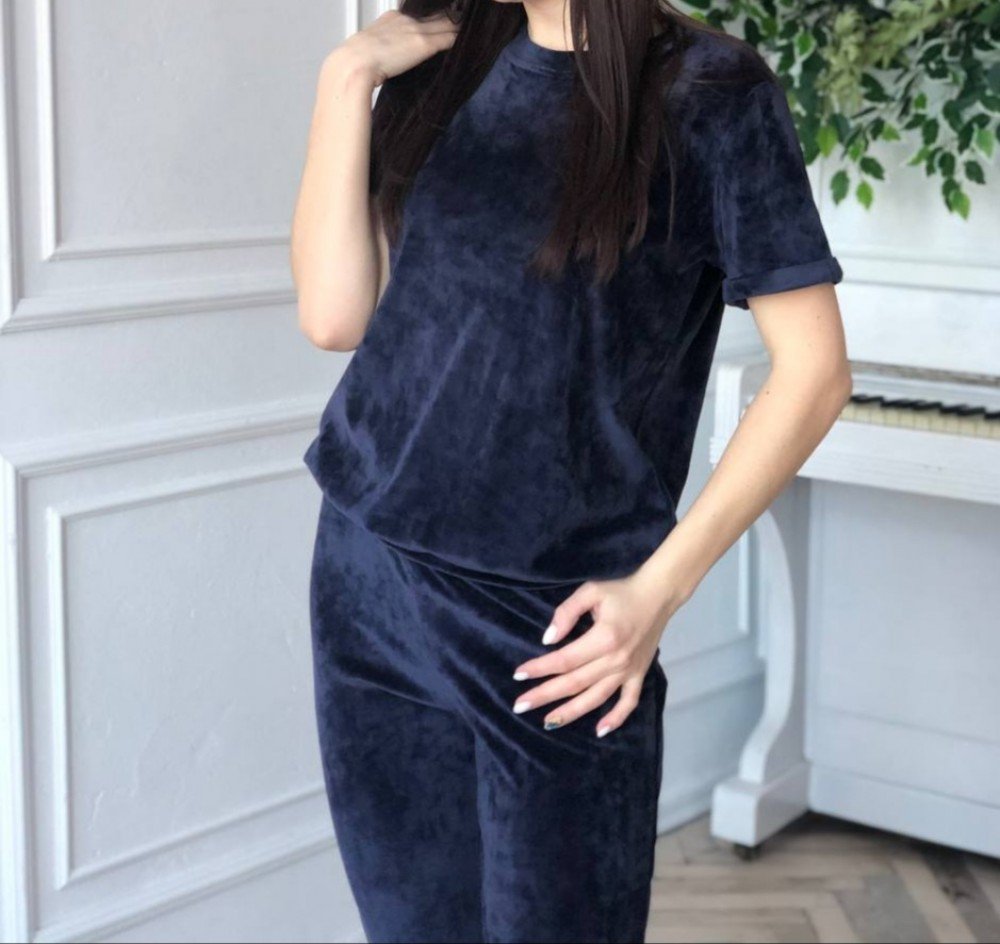 Костюм для дома синий - Зображення 5