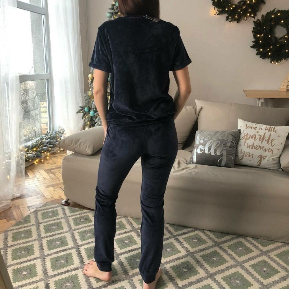 Костюм для дома синий - Зображення 10