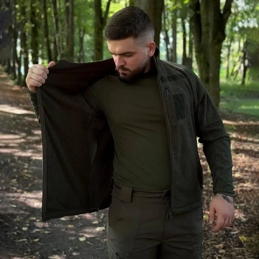 Кофта фліс GEN ІІ олива 01651 - Зображення 5