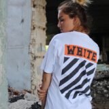 Белая футболка унисекс - Off White