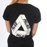 Черная классическая футболка Palace