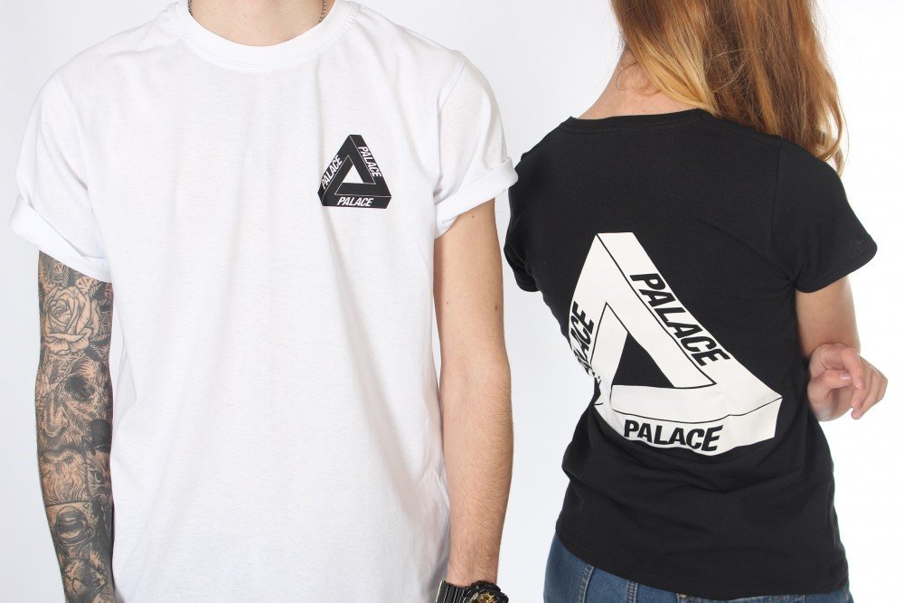 Черная классическая футболка Palace - Зображення 3