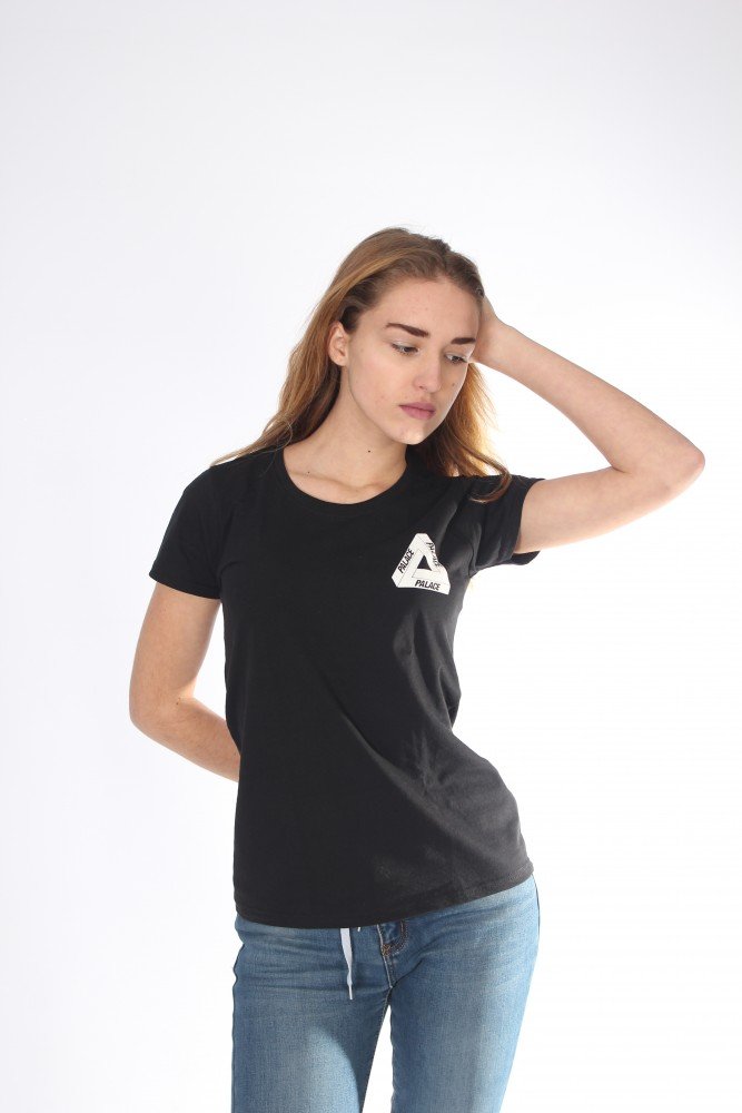 Черная классическая футболка Palace - Зображення 4