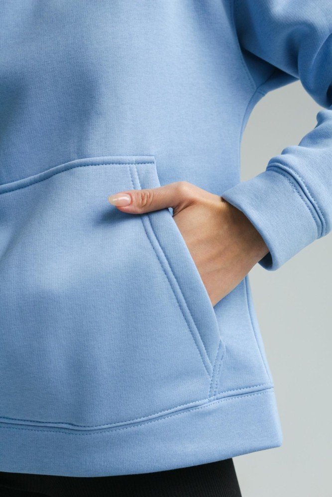 Світшот блакитний Basic"" - Зображення 10