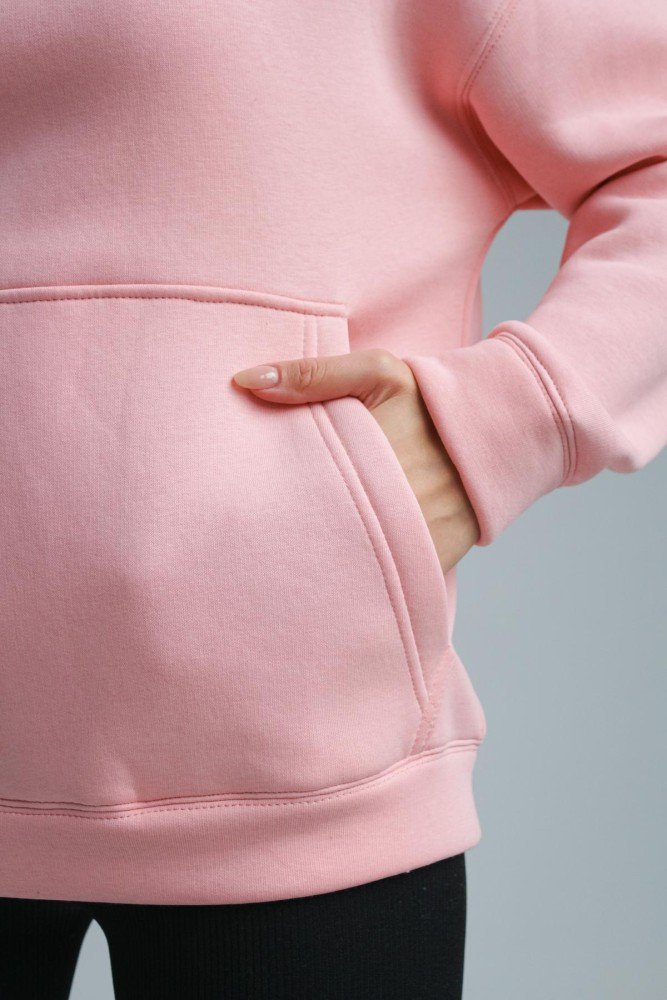 Світшот рожевий Basic"" - Зображення 11