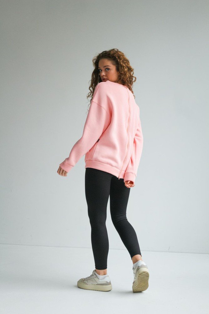 Світшот рожевий Basic"" - Зображення 6