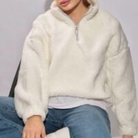 Кофта Тедді біла